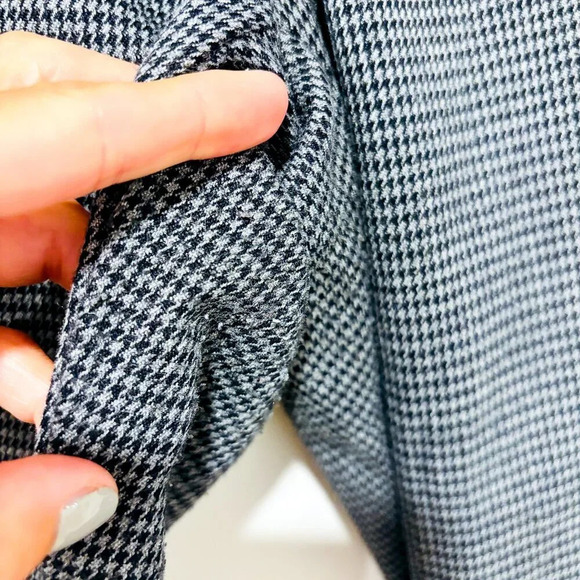 HIGHLINE COLLECTIVE Plaid Black & White Pants w/ Red Stripe | Size 10 * - Picture 5 of 9